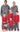 Gray Plaid Men's Hoodie & Pant Set - Family Set